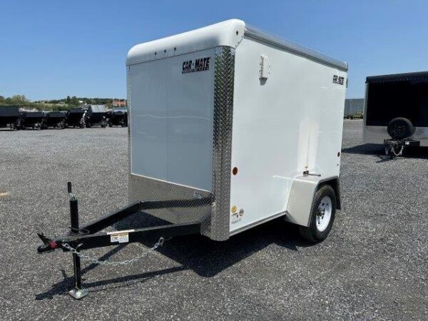 Car-Mate-5x8-Enclosed-Cargo-Trailer-Double-Rear-Barn-Doors-Side-Door-Added-Height-2.jpg Car Mate 5 x 8 Enclosed Cargo Trailer – Torsion Axle