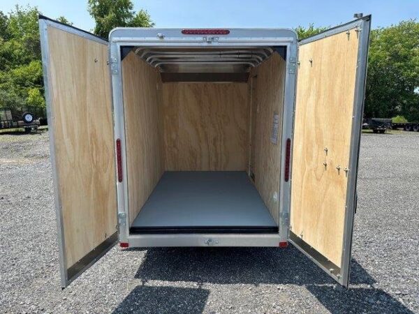 Car-Mate-5x8-Enclosed-Cargo-Trailer-Double-Rear-Barn-Doors-Side-Door-Added-Height-6.jpg Car Mate 5 x 8 Enclosed Cargo Trailer – Torsion Axle