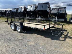 Car-Mate-6-x-14-Tandem-Axle-Landscape-Utility-Trailer-Wood-Deck-Landscape-Gate-2.jpg Car Mate 6 x 14 Landscape Utility Trailer – Landscape Ramp