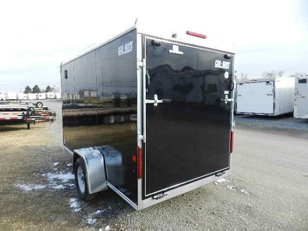Car-Mate-6x12-Custom-Cargo-Ramp-Door-4-1.jpg Car Mate 6 x 12 Enclosed Cargo Trailer – 6″ Added Height