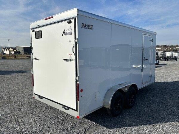 Car-Mate-7-x-16-Enclosed-Cargo-Trailer-Avalanche-Model-Slanted-V-Nose-12in-Additional-Height-6.jpg Car Mate 7 x 16 V-Nose Enclosed Cargo Trailer – Avalanche