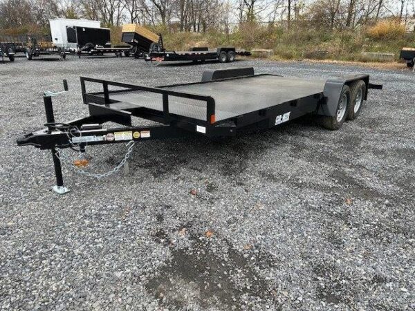 Car-Mate-7-x-18-Open-Car-Trailer-Steel-Deck-Winch-Plate-Slide-Out-Ramps-1.jpg Car Mate 7 x 18 Open Car Trailer – Full Steel Deck