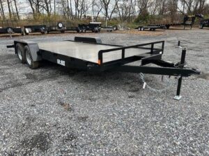 Car-Mate-7-x-18-Open-Car-Trailer-Steel-Deck-Winch-Plate-Slide-Out-Ramps-2.jpg Car Mate 7 x 18 Open Car Trailer – Full Steel Deck