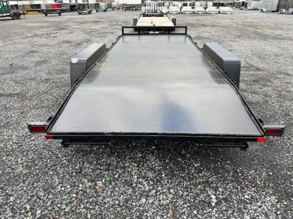 Car-Mate-7-x-18-Open-Car-Trailer-Steel-Deck-Winch-Plate-Slide-Out-Ramps-5.jpg Car Mate 7 x 18 Open Car Trailer – Full Steel Deck