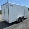 Car-Mate-7x16-Enclosed-Cargo-Trailer-Barn-Doors-Torsion-Axles-Aluminum-Wheels-5.jpg Car Mate 7 x 16 Enclosed Cargo Trailer – Barn Doors