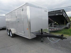 Car-Mate-7x16-Enclosed-Cargo-Trailer-Ramp-Door-10K-Extended-Tongue-Adjustable-Coupler-3.jpg Car Mate 7 x 16 Enclosed Cargo Trailer – 10K GVW Upgrade