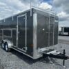 Car-Mate-7x18-Enclosed-Contractor-Trailer-Barn-Doors-Tool-Box-Compartments-Added-Height-4.jpg Car Mate 7 x 18 Enclosed Contractor Trailer – Exterior Tool Doors