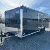 Car-Mate-8.5-x-20-Enclosed-Car-Trailer-Ramp-Door-Side-Door-Get-Out-Door-Matte-Black-Aluminum-Wheels-2.jpg Car Mate 8.5 x 20 Enclosed Car Hauler – Escape Door