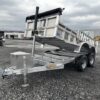 Cargo Pro 6 x 12 Aluminum Dump Trailer – Ladder Ramps
