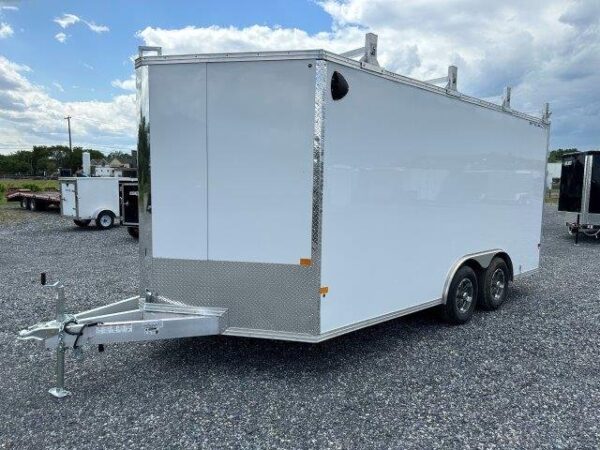 Cargo Pro 8.5 x 16 Aluminum Enclosed V-Nose Trailer – 10K GVW Upgrade