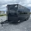 Covered-Wagon-8.5-x-20-Enclosed-Car-Trailer-V-Nose-Blackout-Package-Ramp-Door-10K-GVW-1.jpg Covered Wagon 8.5 x 20 Enclosed Car Hauler – Blackout Package