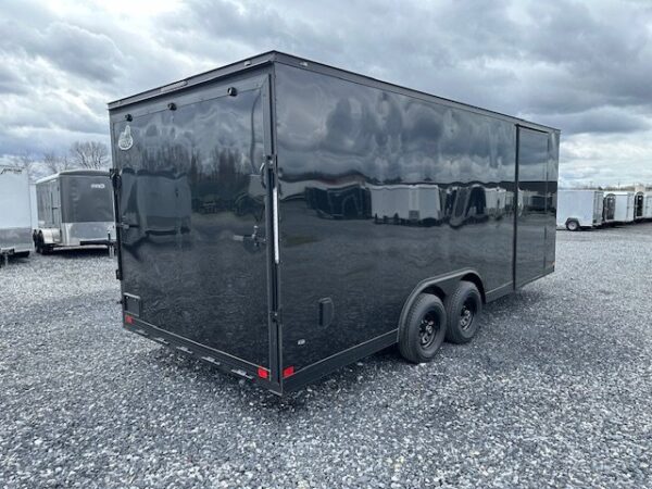 Covered-Wagon-8.5-x-20-Enclosed-Car-Trailer-V-Nose-Blackout-Package-Ramp-Door-10K-GVW-3.jpg Covered Wagon 8.5 x 20 Enclosed Car Hauler – Blackout Package
