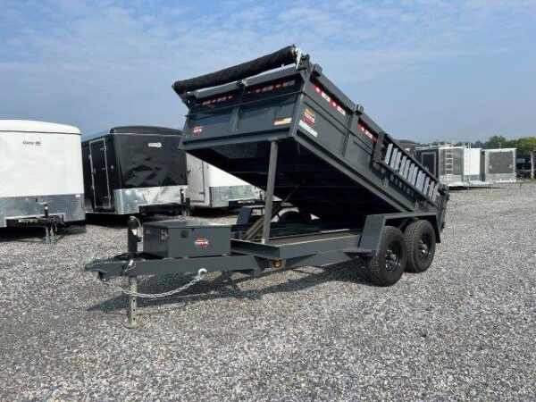 Covered-Wagon-Prospector-6x12-Dump-Trailer-Tarp-Kit-Ladder-Ramps-Barn-Doors-2.jpg Covered Wagon 6 x 12 Prospector Dump Trailer – Ladder Ramps