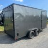 Diamond Cargo 7 x 16 Enclosed Trailer – Black Trim Package