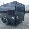 Homesteader-7-x-14-Enclosed-Cargo-Trailer-V-Nose-Ramp-Door-Added-Height-Blackout-Package-OHV-3.jpg Homesteader 7 x 14 Enclosed Cargo Trailer – Black Trim OHV