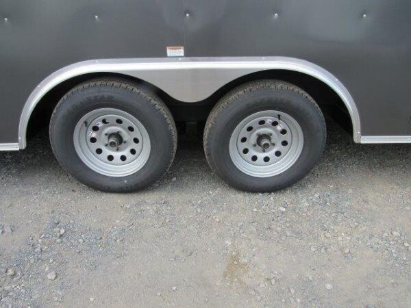 Homesteader 8.5 x 20 Enclosed 7K Car Trailer – 6″ Added Height