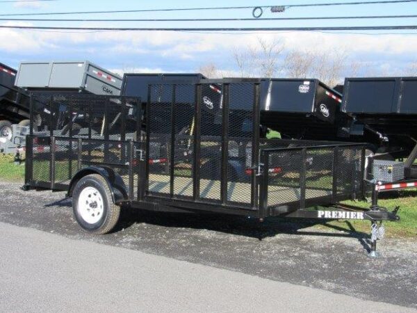 Premier-7-x12-Landscape-Utility-Trailer-Side-ATV-Gate-Mesh-Sides-1-1.jpg Premier 7 x 12 Landscape Utility Trailer – Mesh Sides & ATV Ramp