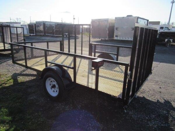 Premier-7-x12-Landscape-Utility-Trailer-Side-ATV-Gate-Mesh-Sides-3-1.jpg Premier 7 x 12 Landscape Utility Trailer – Mesh Sides & ATV Ramp