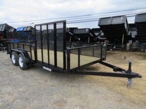 Premier-7x16-Landscape-Utility-Trailer-Mesh-Sides-ATV-Gate-3.jpg Premier 7 x 16 Landscape Utility Trailer – Mesh Sides & ATV Ramp