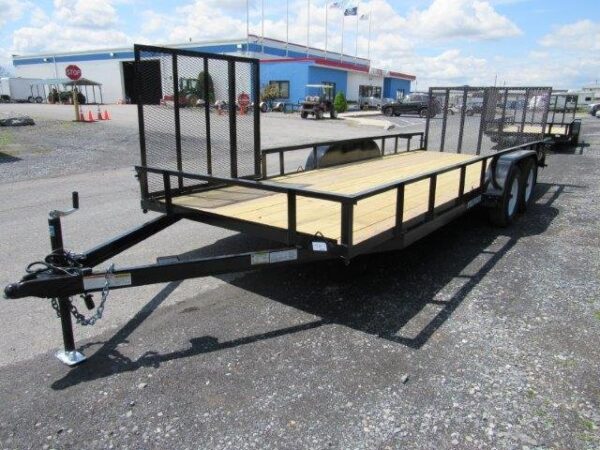 Premier 7 x 20 Landscape Utility Trailer – Side ATV Gate