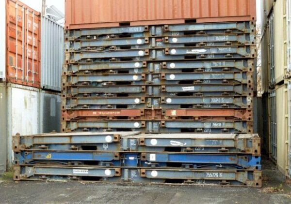TRS-stacked-20-racks.jpg 20ft Collapsible Flat Racks