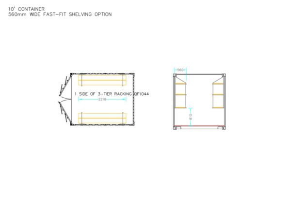 diagram-fastfit-racking-for-10ft-960x681-1-600x426-1.jpg Fastfit Three Tier Racking (Single Bay)